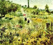 Pierre-Auguste Renoir, stigen upp over faltet